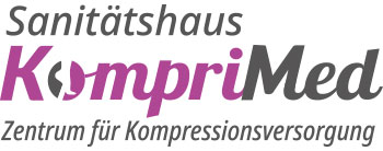 Komprimed Logo Sanitätshaus Komprimed, Zentrum für Kompressionsversorgung