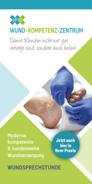 Flyer Wundsprechstunde